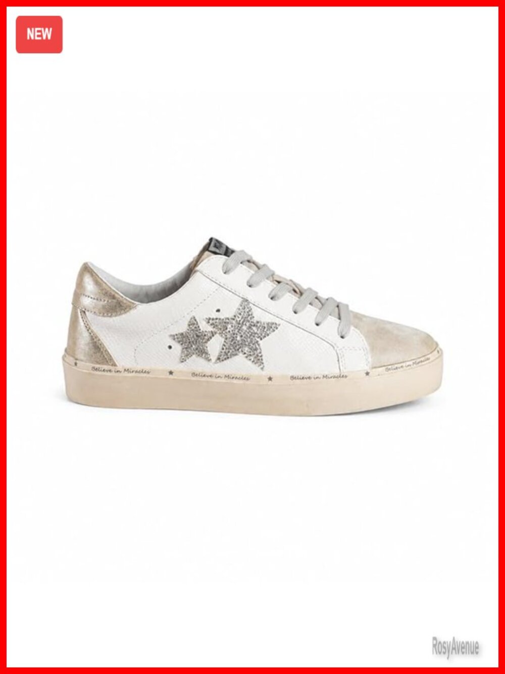 Snake Print Star Sneakers Suede Lace-Up Faux Leather Fashion Shoes Casual